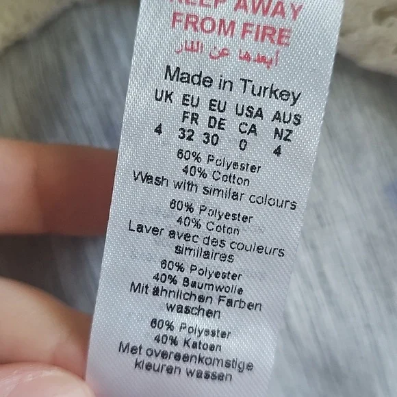 NWT PrettyLittleThing Crochet Cut Out Bandeau Top - Picture 5 of 6